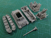 3d Printed 1/72 German Full-Interior Jagdtiger Tank Destroyer Kit